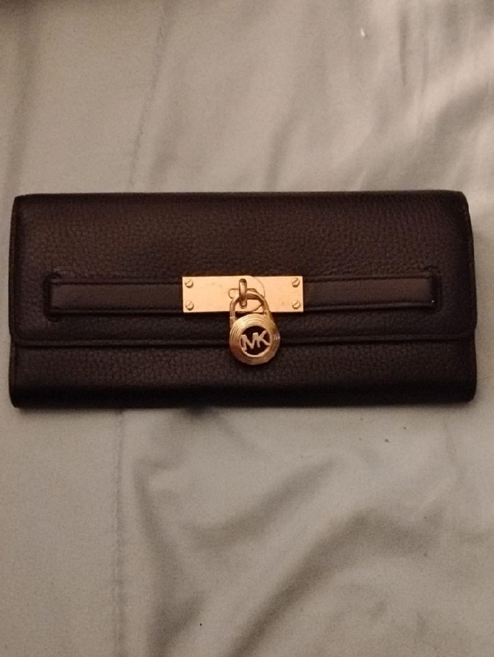 Michael Kors Black & Gold Wallet